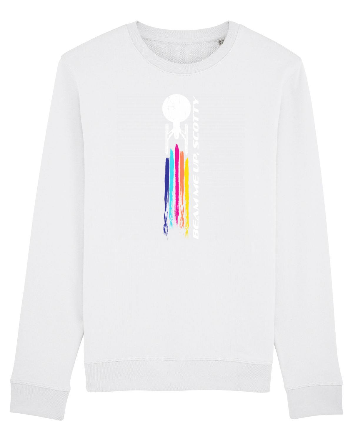 Bluză mânecă lungă Unisex Rise White
