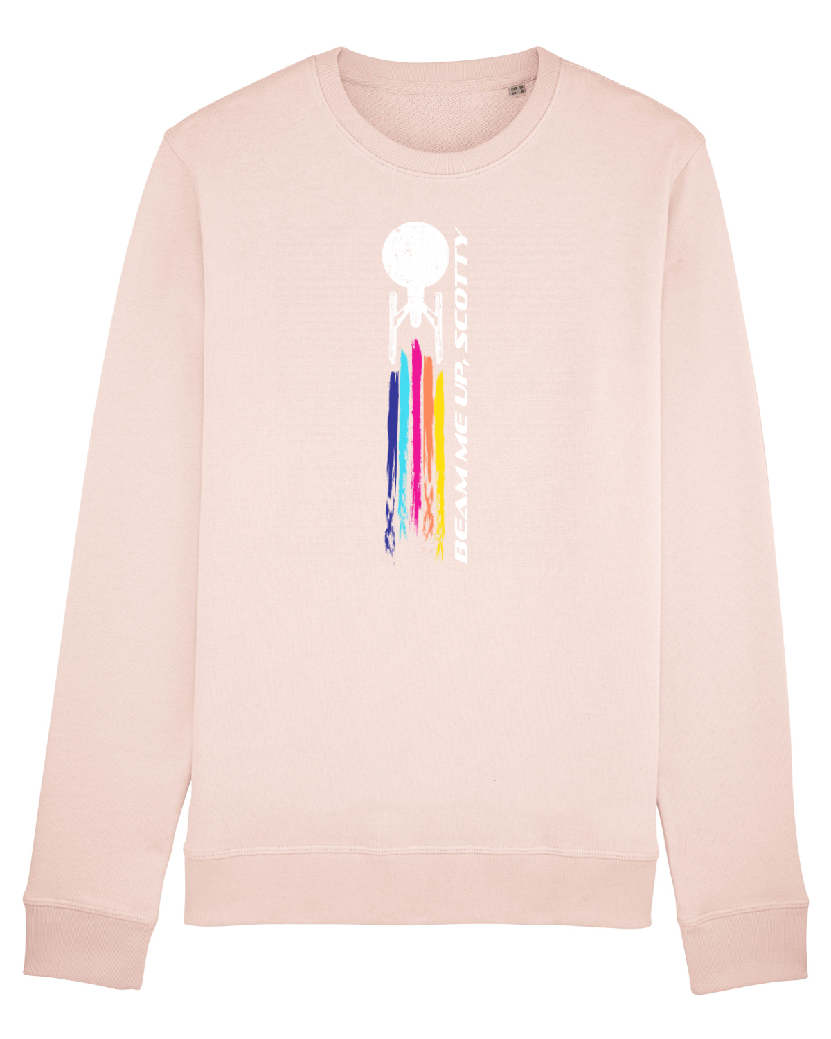 Bluză mânecă lungă Unisex Rise Candy Pink
