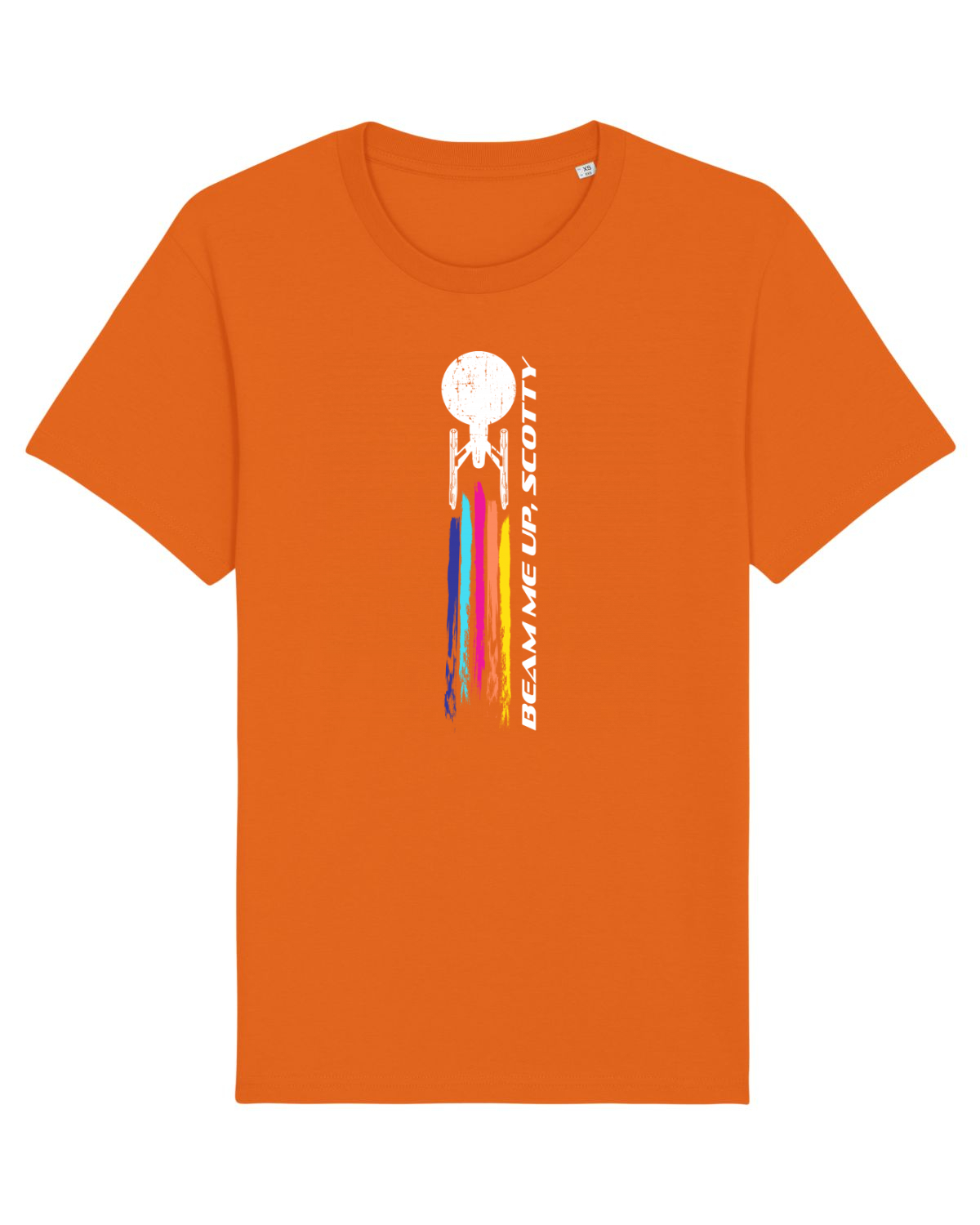 Tricou mânecă scurtă Unisex Rocker Bright Orange