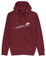 Givin' her all she's got, captain! Hanorac cu fermoar Unisex Connector