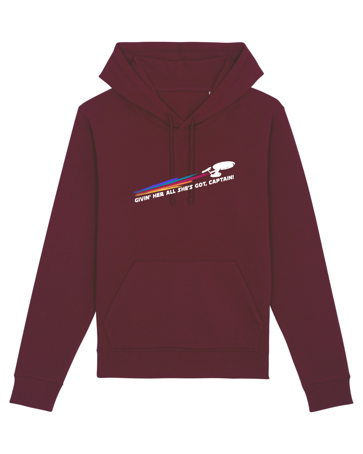 Hanorac Unisex Drummer Burgundy