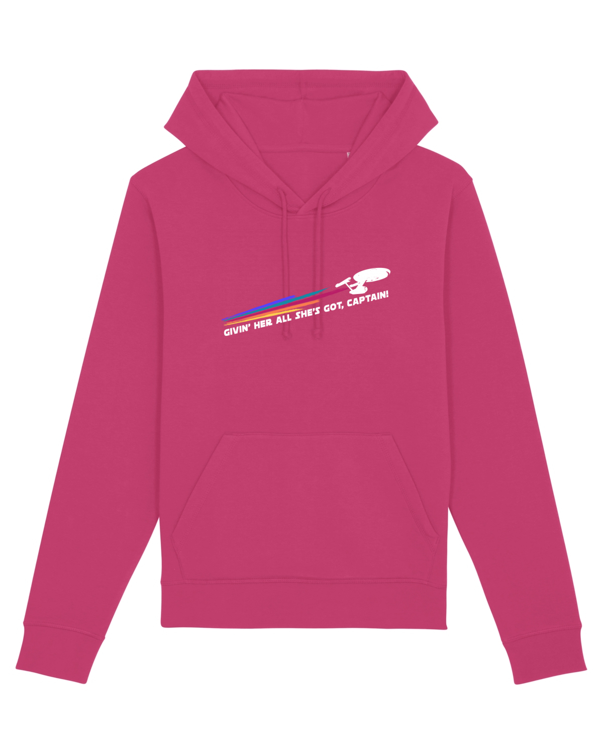 Hanorac Unisex Drummer Raspberry