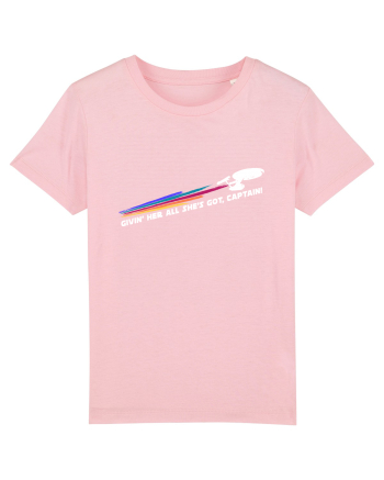 Givin' her all she's got, captain! Cotton Pink