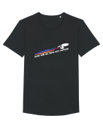 Givin' her all she's got, captain! Tricou mânecă scurtă guler larg Bărbat Skater