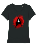 Star Trek  Tricou mânecă scurtă guler larg fitted Damă Expresser