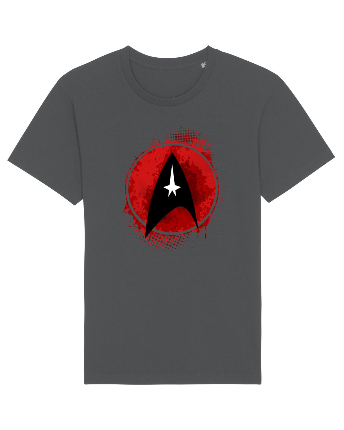 Tricou mânecă scurtă Unisex Rocker Anthracite