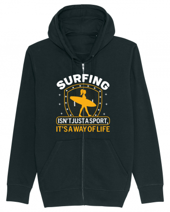 Surfing isn't just a sport, it's a way of life Black