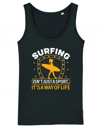 Surfing isn't just a sport, it's a way of life Black