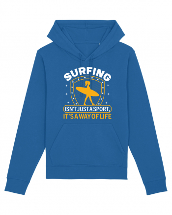 Surfing isn't just a sport, it's a way of life Royal Blue