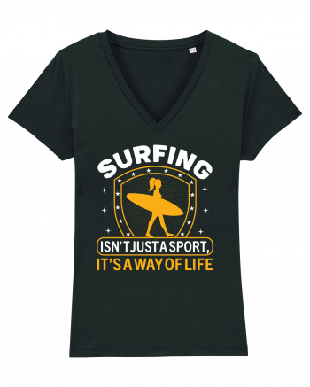 Surfing isn't just a sport, it's a way of life Black