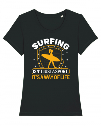 Surfing isn't just a sport, it's a way of life Black