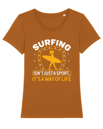 Surfing isn't just a sport, it's a way of life Roasted Orange