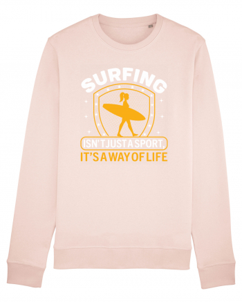 Surfing isn't just a sport, it's a way of life Candy Pink