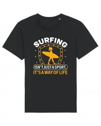 Surfing isn't just a sport, it's a way of life Black