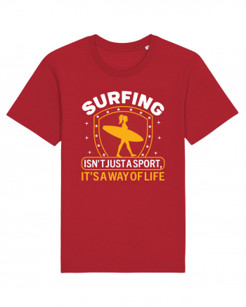 Surfing isn't just a sport, it's a way of life Red