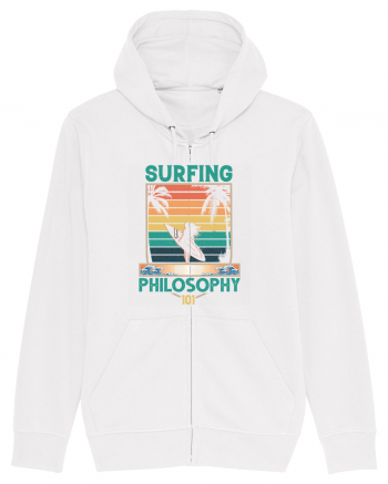 Surfing is my philosophy 101 White