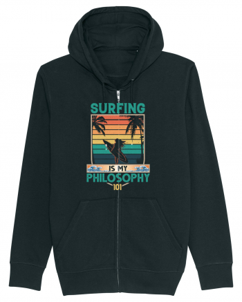 Surfing is my philosophy 101 Black