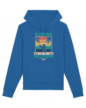 Surfing is my philosophy 101 Royal Blue