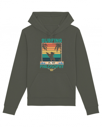 Surfing is my philosophy 101 Khaki