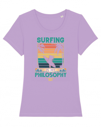 Surfing is my philosophy 101 Lavender Dawn