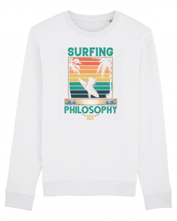 Surfing is my philosophy 101 White