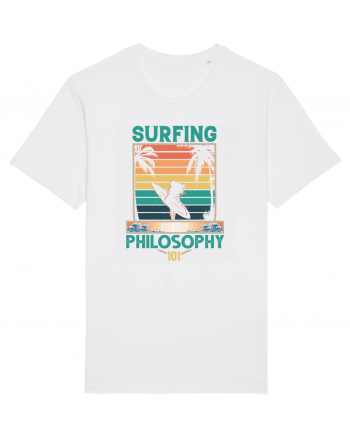 Surfing is my philosophy 101 White