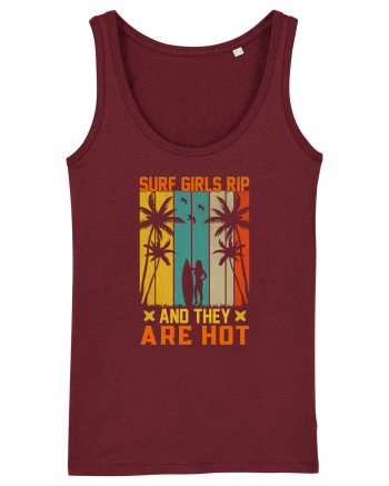 Surf girls rip and they are hot Burgundy