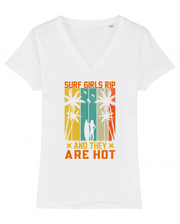 Surf girls rip and they are hot White