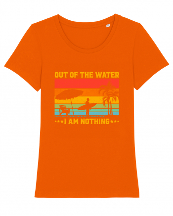 Out of the water, I am nothing Bright Orange