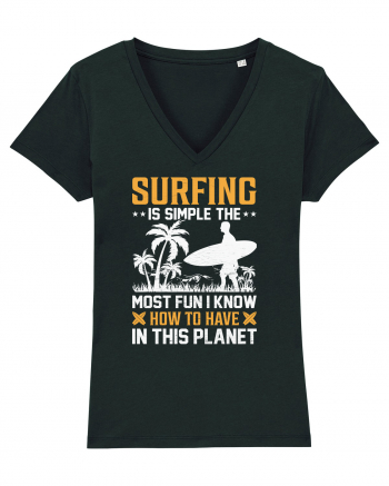 Surfing is simple the most fun I know how to have in this planet Black