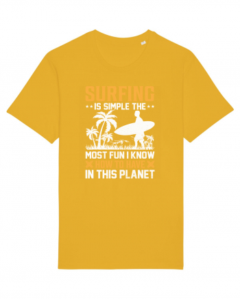 Surfing is simple the most fun I know how to have in this planet Spectra Yellow