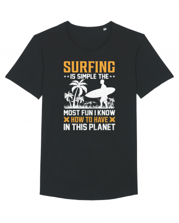 Surfing is simple the most fun I know how to have in this planet Black