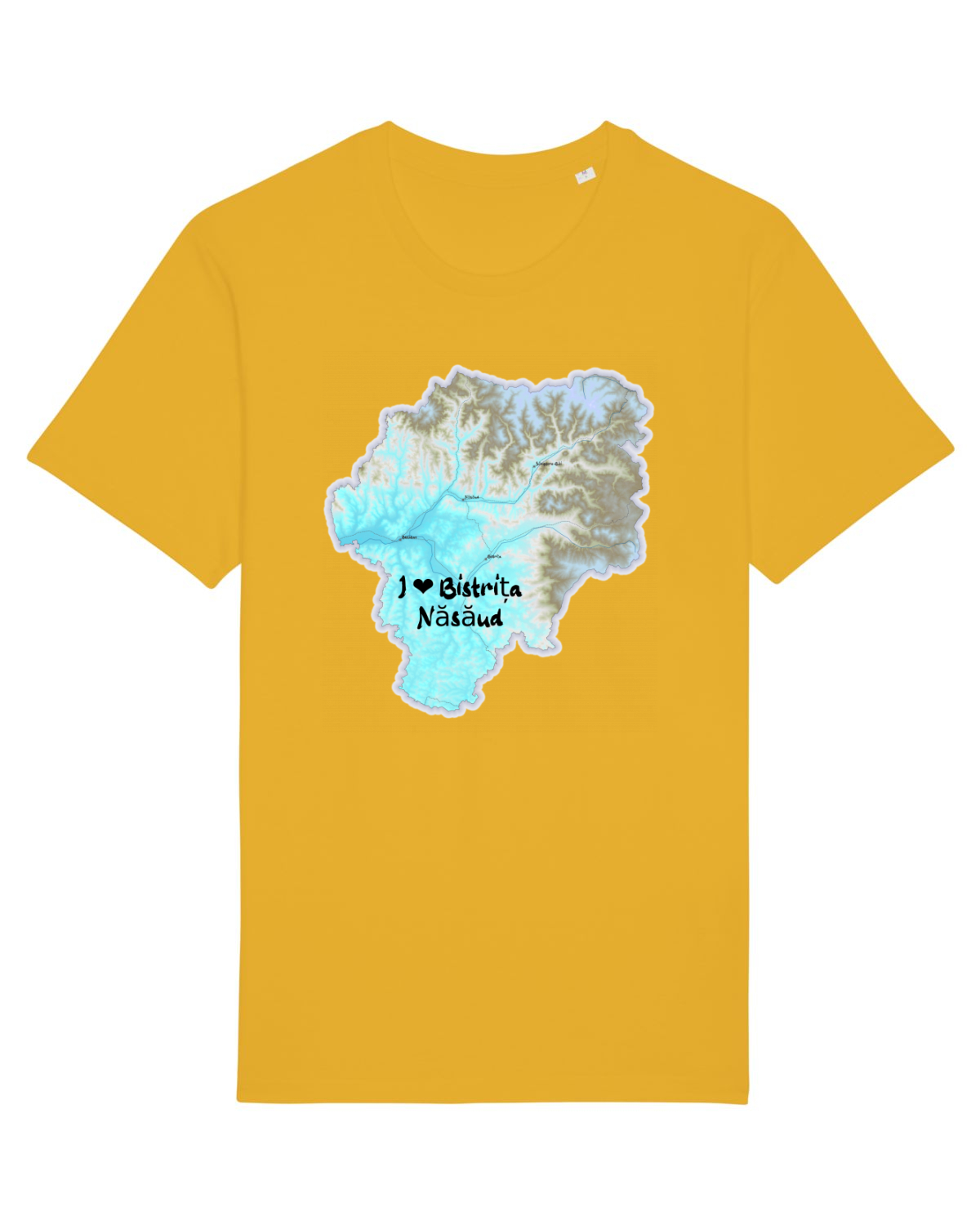 Tricou mânecă scurtă Unisex Rocker Spectra Yellow