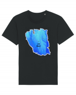 Galați County Map Tricou mânecă scurtă Unisex Rocker