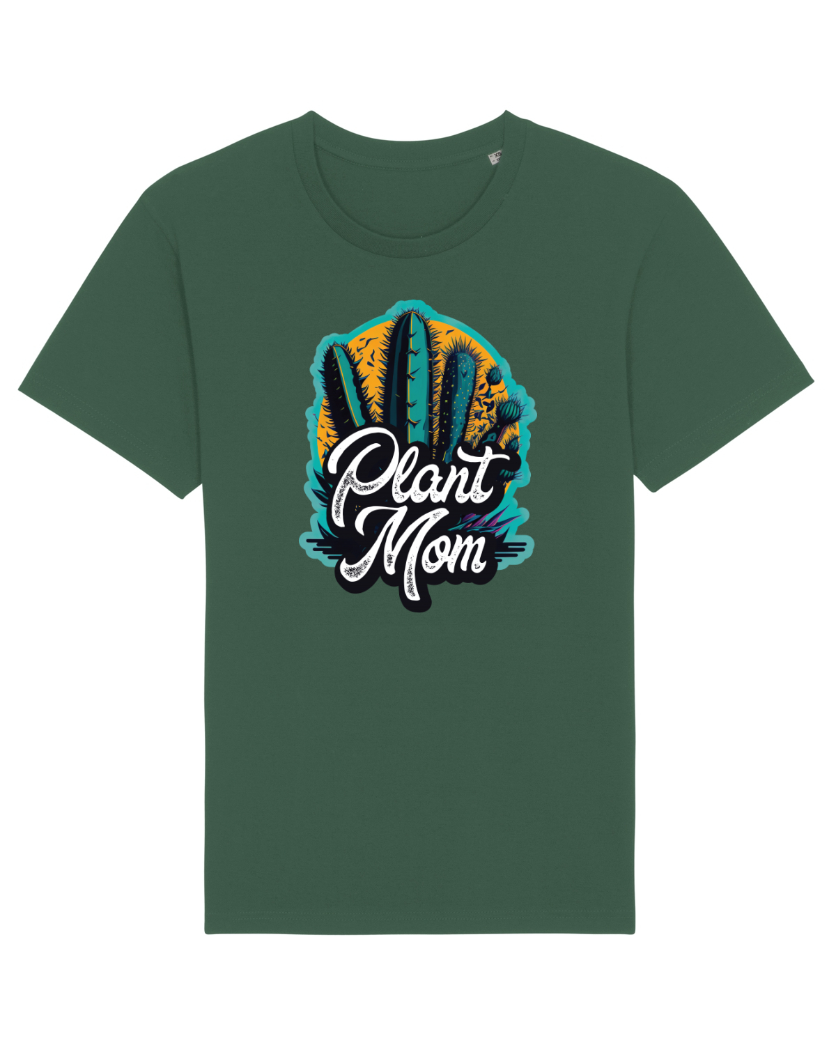 Tricou mânecă scurtă Unisex Rocker Bottle Green