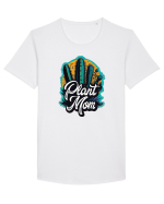 Plant Mom Tricou mânecă scurtă guler larg Bărbat Skater