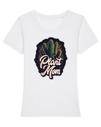 Plant mom 2 White