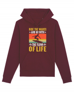 Ride the waves and go with the flow of life Hanorac Unisex Drummer