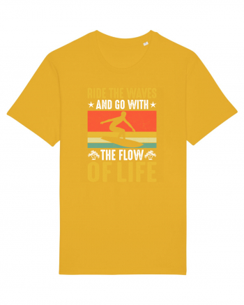 Ride the waves and go with the flow of life Spectra Yellow