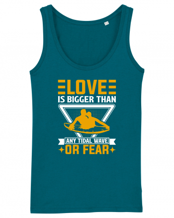 Love is bigger than any tidal wave or fear Ocean Depth