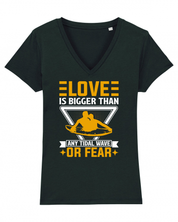 Love is bigger than any tidal wave or fear Black