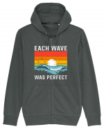 Each wave was perfect Hanorac cu fermoar Unisex Connector