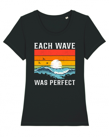 Each wave was perfect Black