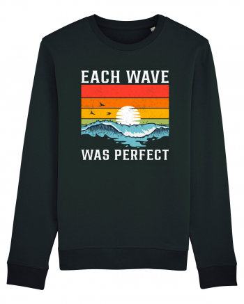 Each wave was perfect Black