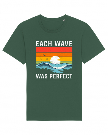 Each wave was perfect Bottle Green