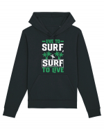 Live to surf, surf to live Hanorac Unisex Drummer