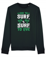 Live to surf, surf to live Bluză mânecă lungă Unisex Rise