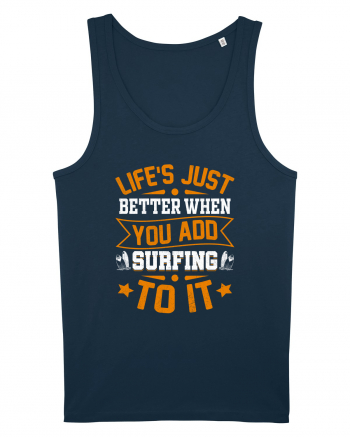 Lifes just better when you add surfing to it Navy