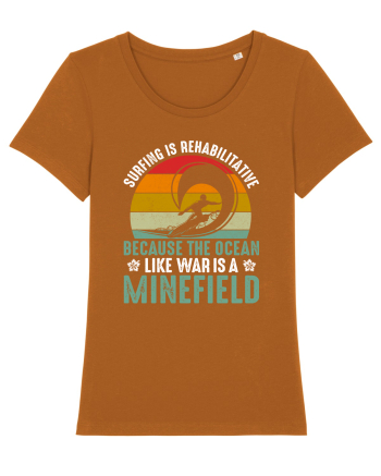 Surfing is rehabilitative because the ocean, like war, is a minefield Roasted Orange