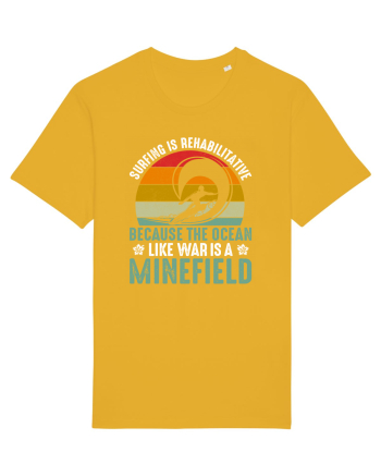 Surfing is rehabilitative because the ocean, like war, is a minefield Spectra Yellow
